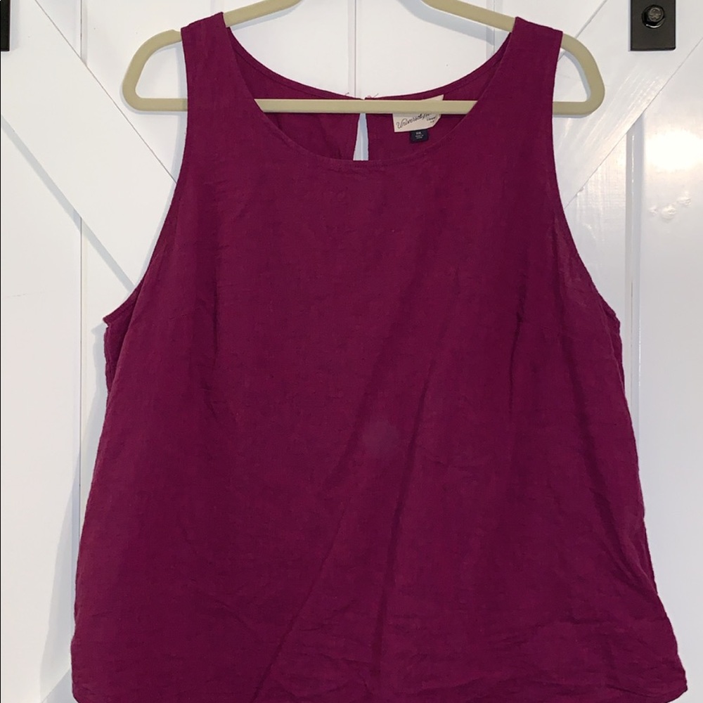 Maroon Tank